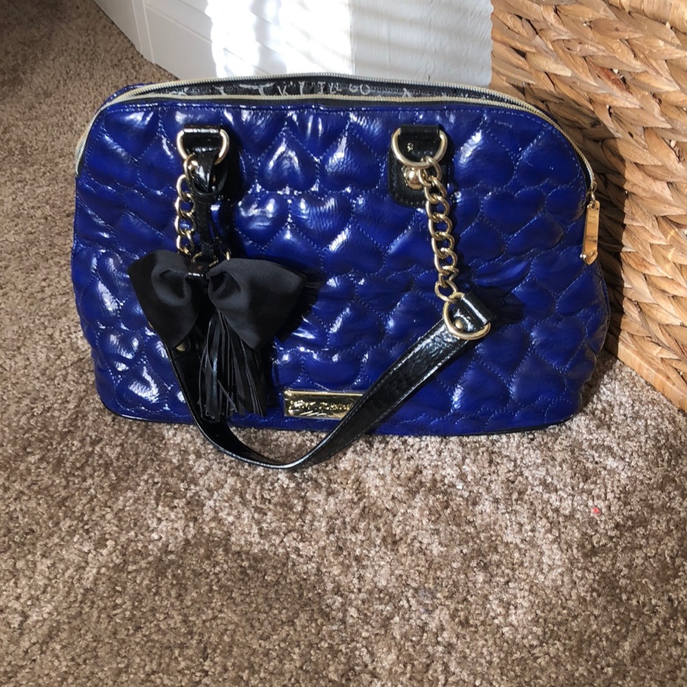 Blue Betsy Johnson bag